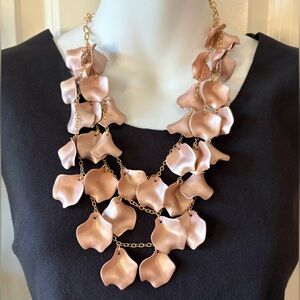 Cato Pink Petal Necklace
